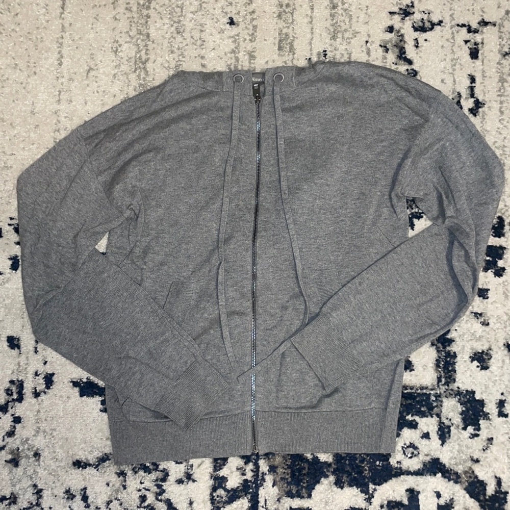Women’s Grey Zadig & Voltaire Zip-up Hoodie XS